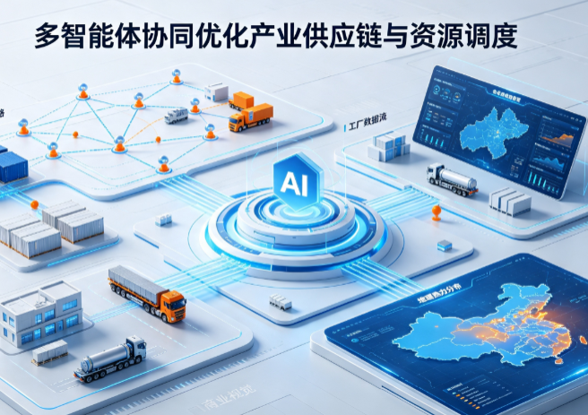 蝶山区AI 智能体 Geo 优化重塑产业链空间调度体系，打通仓储运输全链路