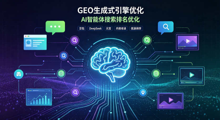 蝶山区GEO 浪潮来袭：生成式引擎优化崛起，创作者争抢豆包、DeepSeek、元宝智能体流量入口