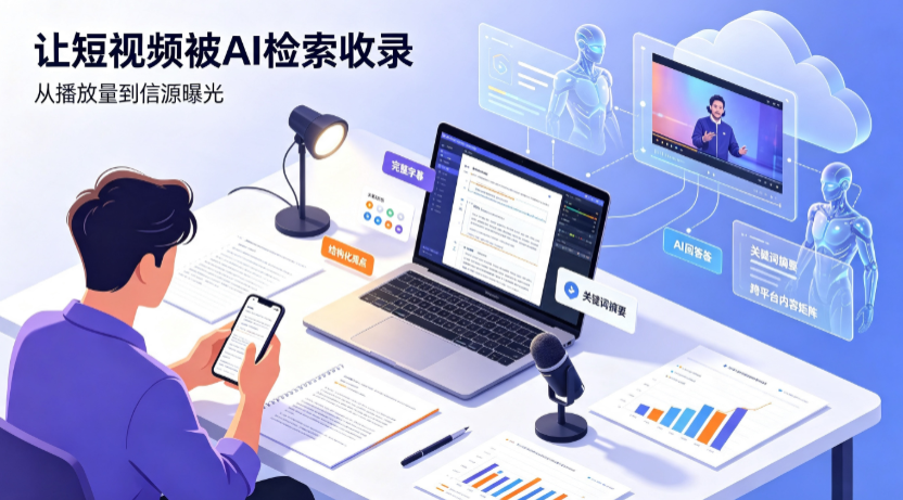 蝶山区短视频创作者新必修课：吃透 GEO 优化，让抖音内容被豆包、DeepSeek、元宝智能体收录