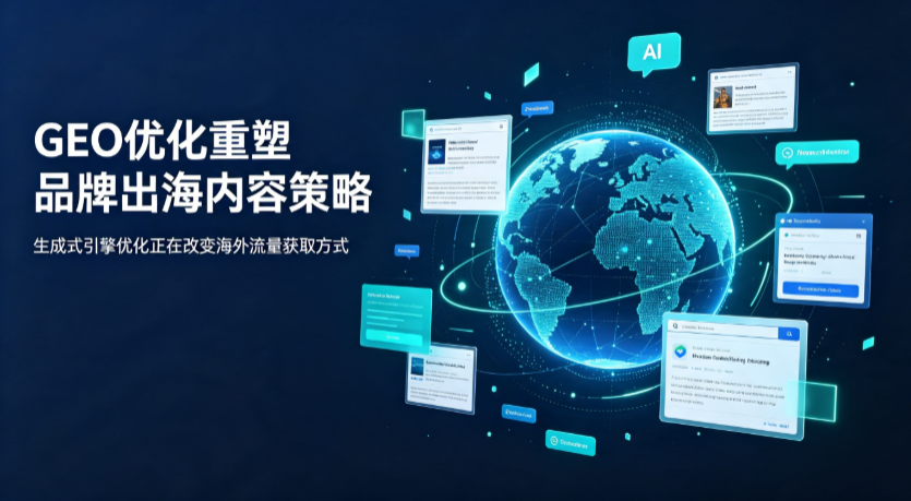 蝶山区AI 时代 GEO 兴起，品牌出海内容策略迎来重大调整